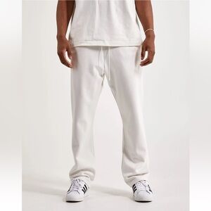 NEW Adidas Originals Basketball One FL Sweat Pants Off White Size Small
